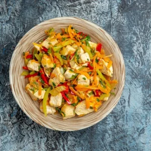 Cheese Chicken Kottu